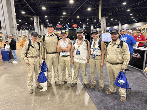 2026 Welding students attending National Skills USA in Atlanta